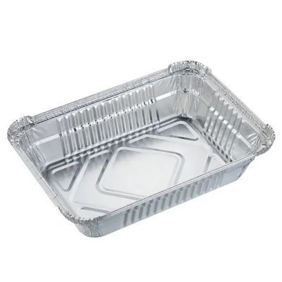 핫 저항성 있는 애완동물 음식 포장용 편리한 위생적인 알루미늄 엽 컨테이너