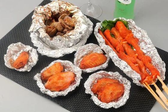 편리한 식품 포장용 알루미늄 필름 팝업 시트