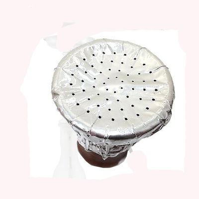 일회용 호카 알루미늄 엽서 50pcs / 패키지 틴 종이 8011 합금으로 만든 시샤