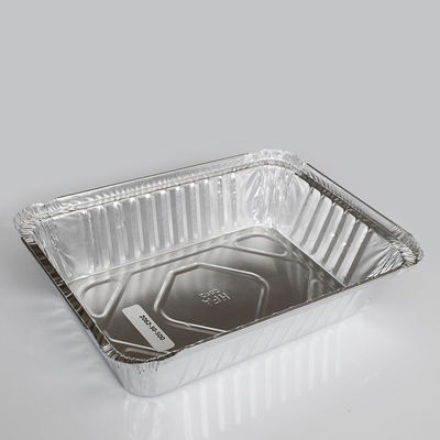 핫 저항성 있는 애완동물 음식 포장용 편리한 위생적인 알루미늄 엽 컨테이너
