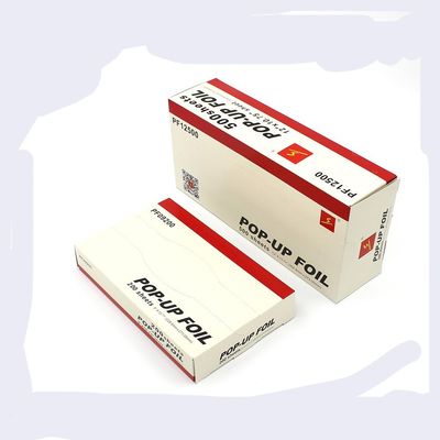 OEM 헤어 드레싱 알루미늄 엽 Hair Salon In Roll 또는 팝업 시트 Pre Cut 시트