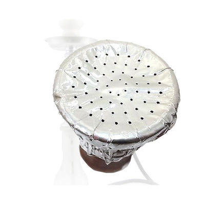 8011 알루미늄 호카 후일 12*12cm 15 미크론 일회용 롤 Shisha 액세서리