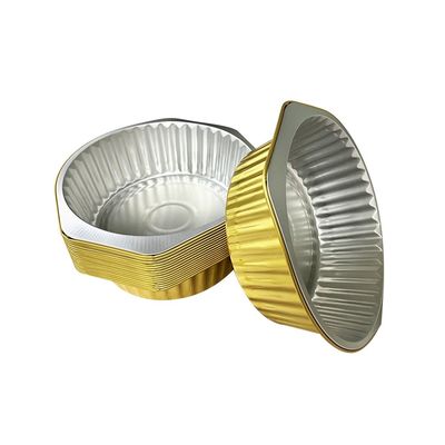 반려동물 식품 포장 알루미늄 필름 칠면조 트레이 일회용 필름 베이킹 팬 둥근 오븐 컨테이너