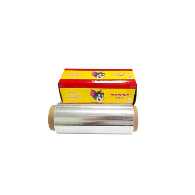 머리카락을 강조하는 실버 알루미늄 엽지 맞춤형 길이 헤어 살롱 엽지 롤