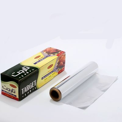300mm Heavy Duty 8011 엠보스 컬러풀 키친 실버 알루미늄 엽 롤 포일링