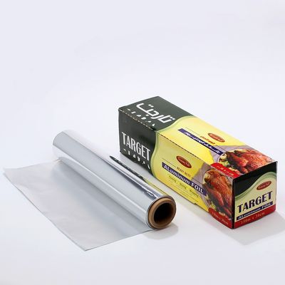 300mm Heavy Duty 8011 엠보스 컬러풀 키친 실버 알루미늄 엽 롤 포일링