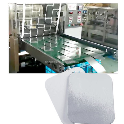 최대. 재료 너비 650mm 완전 자동 알루미늄 엽 컨테이너 뚜?? 제조 기계