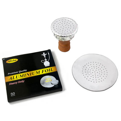 맞춤형 두께 120mm 둥근 크기 하카에 사용 가능한 일회용 알루미늄 시샤 필름