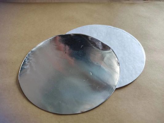 호카 종이 0.03mm 두께 120mm 폭 8011 합금과 은과 함께 둥근 알루미늄 엽