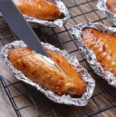 요리 및 초콜릿 포장용 일회용 열 저항 알루미늄 필름 종이 롤