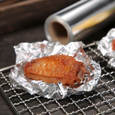 8011 알로이 다이렉트 표준 알루미늄 엽 롤 BBQ 종이 매일 사용자 정의 길이