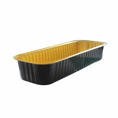 패스트 푸드 및 빵 빵을 구하기 위한 일회용 직사각형 알루미늄 엽 제로