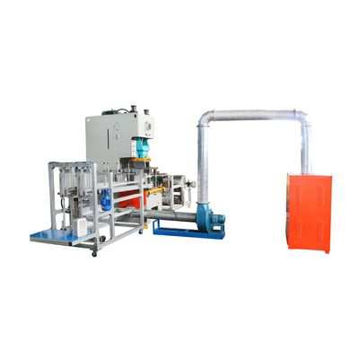 7.5KW 메인 모터 파워 음식점 내보내기용 알루미늄 엽 컨테이너 제조 기계