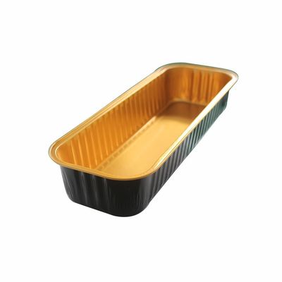 패스트 푸드 및 빵 빵을 구하기 위한 일회용 직사각형 알루미늄 엽 제로