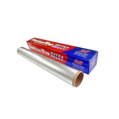 가정용 부엌 알루미늄 엽지 종이 롤 일회용 300mm 450mm 두께 맞춤
