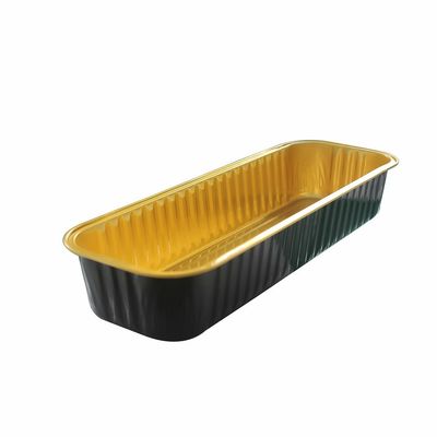 패스트 푸드 및 빵 빵을 구하기 위한 일회용 직사각형 알루미늄 엽 제로