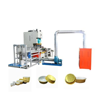 자동 알루미늄 엽 트레이 만드는 기계 펀칭 Max.Material 너비 750mm OEM