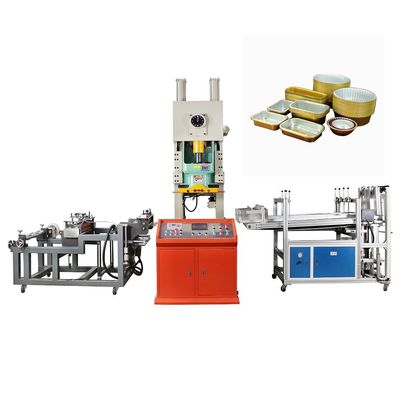 알루미늄 엽 컨테이너 펀칭 기계 40-80pcs/min 1공구 용량 2023년