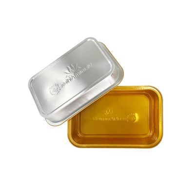환경 친화적 인 식품 용기 항공 항공용 일회용 알루미늄 진 후지 트레이