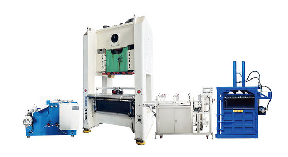 45t/60t/80t 알루미늄 엽 음식 용기 캔 기계적 전원 공급원으로 만드는 기계