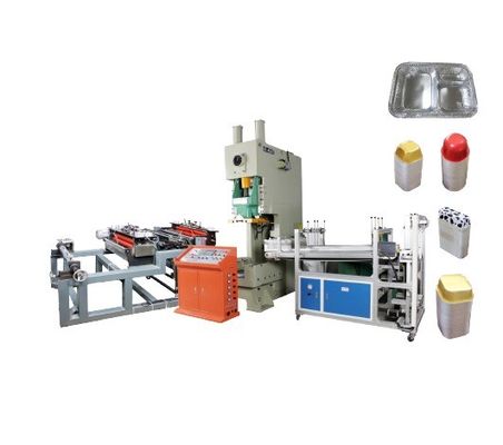 45t/60t/80t 알루미늄 엽 음식 용기 캔 기계적 전원 공급원으로 만드는 기계