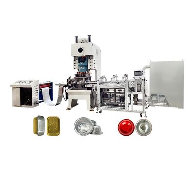 45t/60t/80t 알루미늄 엽 음식 용기 캔 기계적 전원 공급원으로 만드는 기계