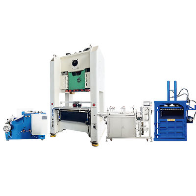 7.5KW 주 모터 전력 자동 알루미늄 엽 컨테이너 만드는 기계