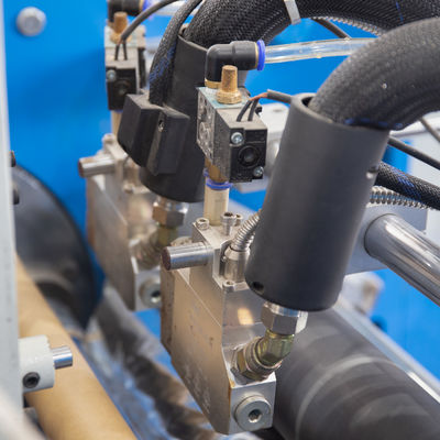 0.009-0.025mm 재료 두께 전기 가동 알루미늄 필름 슬리터 재올림 기계